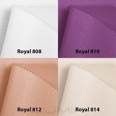 Рулонні штори Royal (17 варіантів кольору) 801 Жовтий