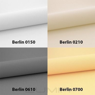 Рулонні штори Berlin (19 варіантів кольору) 0150 Білий