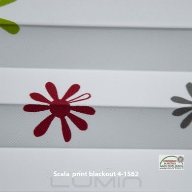 Шторы плиссе Scala print blackout (1 вариант цвета)